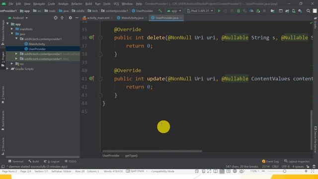 Lecture 13: Android Content Providers with Examples смотреть онлайн