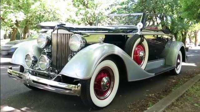 1934 Packard 1101 Eight Cabriolet - Spicer Collector Car Profile смотреть онлайн