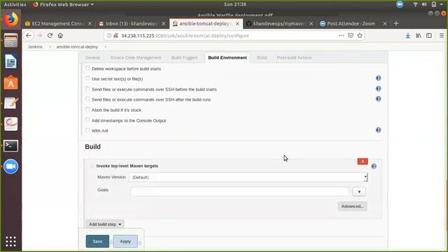CI/CD Using GIT,Maven,Ansible and Jenkins In Telugu смотреть онлайн