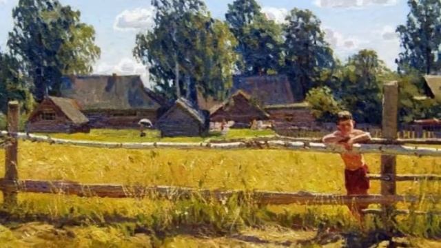 СТИХИ о Русской деревне. Стихи ЮРИЯ СТЕВОЛИНА читает автор. Вечер встал поперёк косогора смотреть онлайн