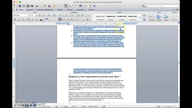 How to Format an ebook for Kindle/Amazon Publishing in UNDER 10 Mins! смотреть онлайн