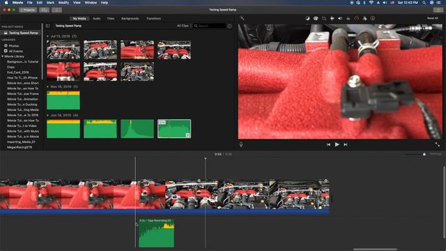 iMovie SPEED RAMP ZOOM Tutorial смотреть онлайн