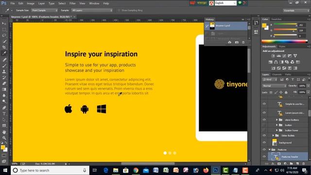 Tinyone PSD Section Names| Image Collection| Color Collection| Font's Download|Tinyone PSD [#2] смотреть онлайн
