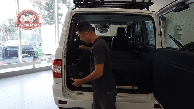 ? УАЗ Патриот Arctic Edition 2020го года выпуска с установленным автомобильным спальником и извлека смотреть онлайн