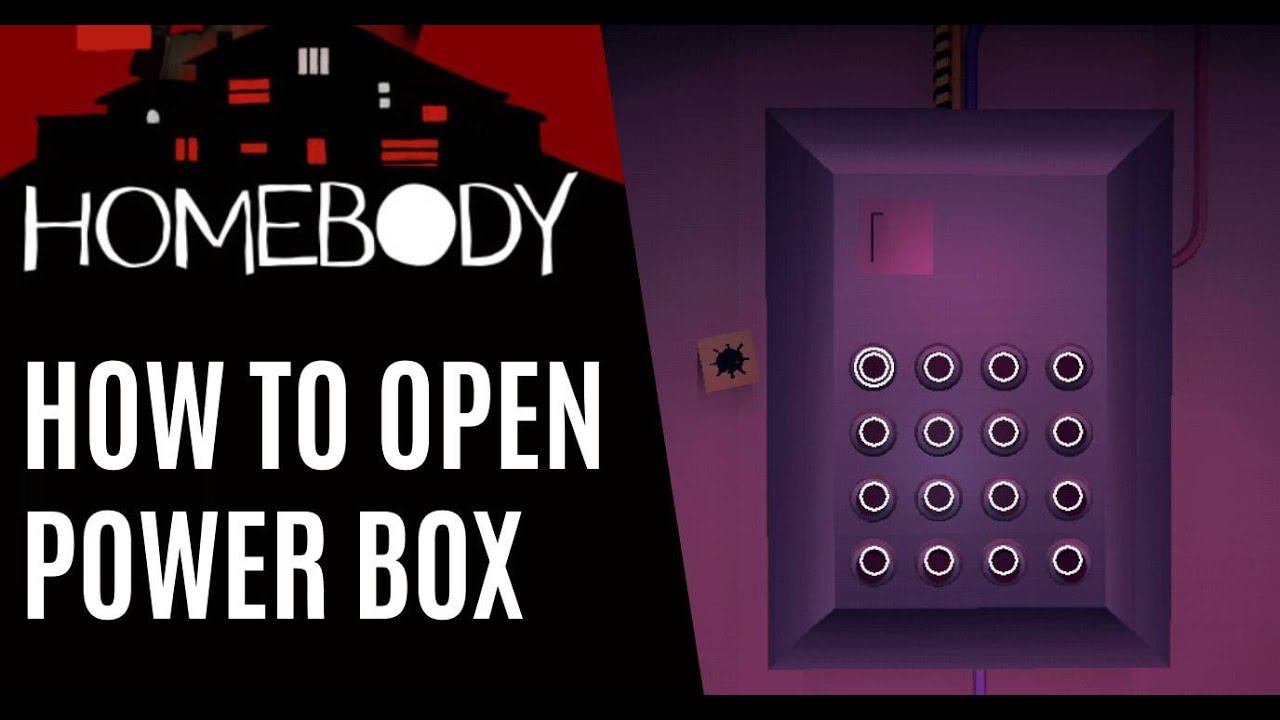How to open power box in basement - Homebody (horror video game0 смотреть онлайн