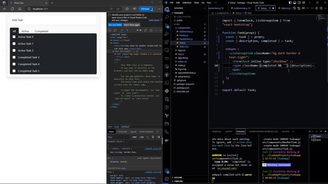 Todo App Tutorial | React, Bootstrap, Firebase смотреть онлайн