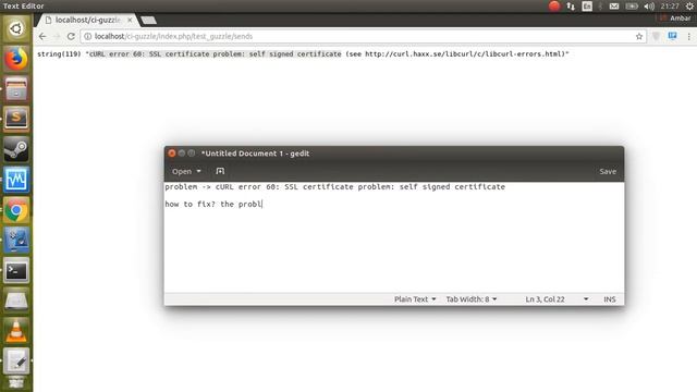 How to fix Guzzle - SSL certificate problem, self signed certificate смотреть онлайн