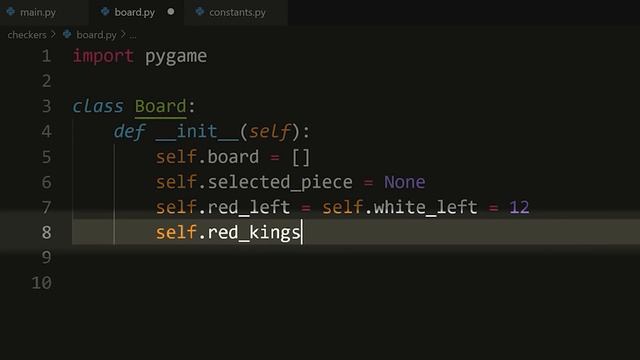 Python/Pygame Checkers Tutorial (Part 1) - Drawing the Board смотреть онлайн