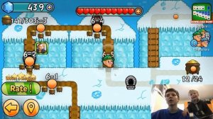 Серия 6 | Дети играют в Lep's World 2 ?? Игра Гномики против Сорок-Ворон| ДЕДУШКА ПОВИДЛО