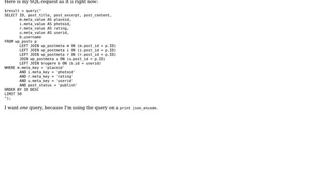 Wordpress: Get data from 3rd table смотреть онлайн