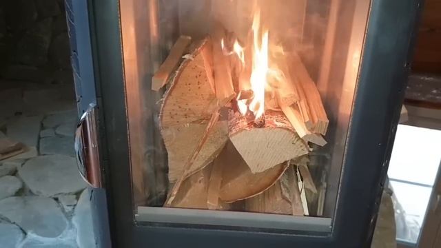 Печь нелжа Ферингер, распаковка, первый розжиг, впечатления.. смотреть онлайн