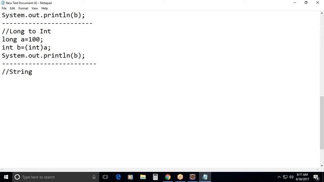 Java Data Type Conversion смотреть онлайн