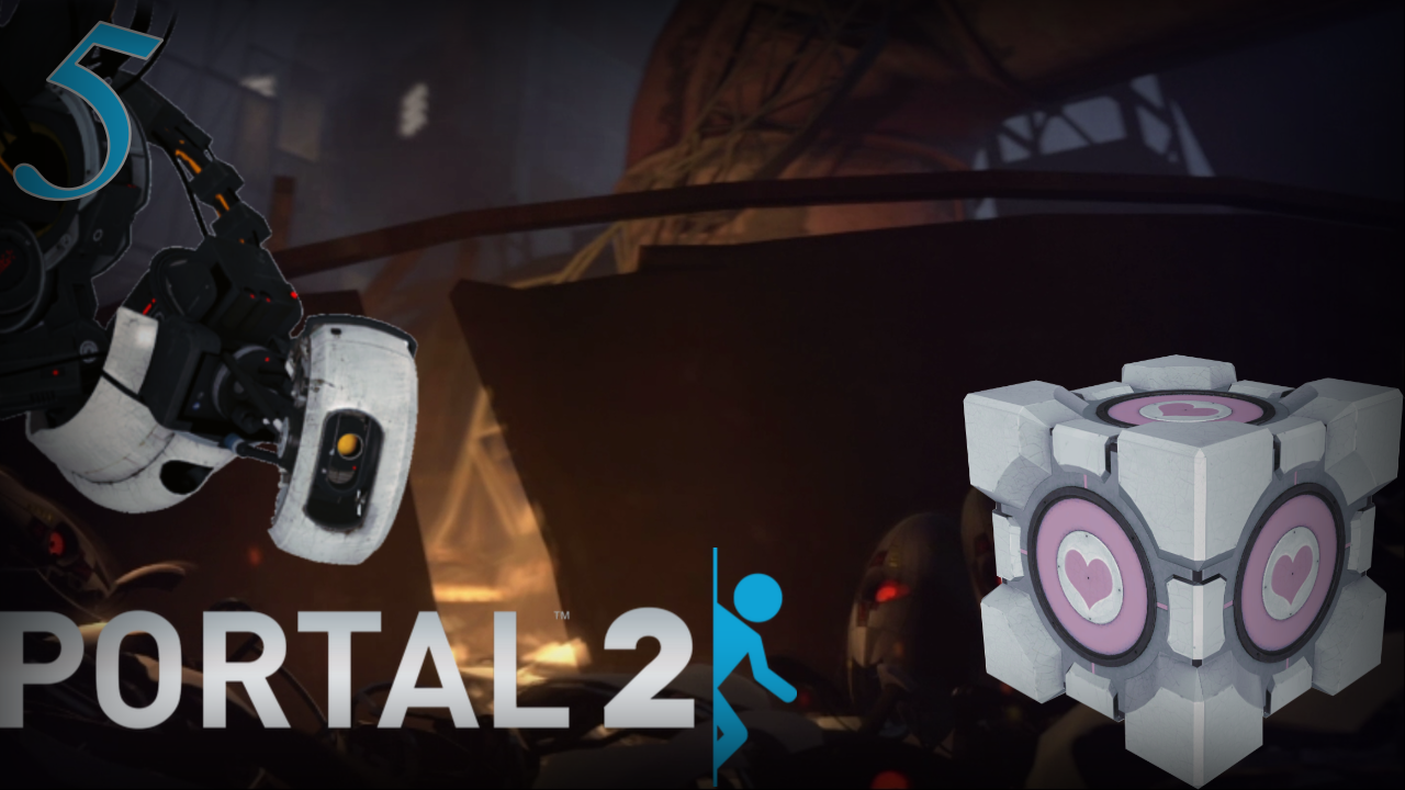 PORTAL 2 - Прохождение Часть 5 (Побег) смотреть онлайн