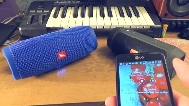 JBL Charge 3. Обзор. Распаковка и тест звука на электрогитаре!) смотреть онлайн