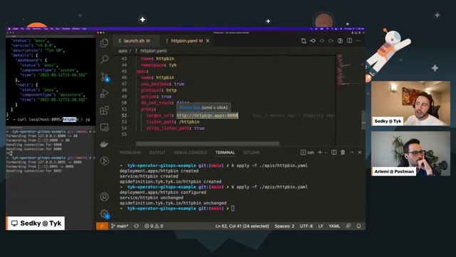 Deploy APIs using GitOps with Tyk смотреть онлайн