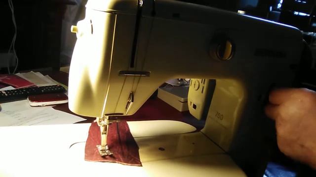 BERNINA 700 ZIGZAG MACHINE SERIAL NUMBER. 67113225 6/4/2019 SEWS LOVERLY ,AND QUIETLY. смотреть онлайн