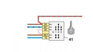 РАСПИНОВКА КОНТАКТНОЙ ГРУППЫ ЗАМКА ЗАЖИГАНИЯ