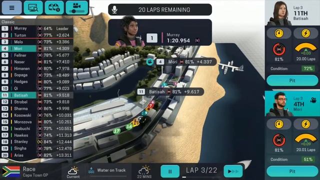 Motorsport Manager Mobile 3 Part 2 Mix Race Strategy смотреть онлайн