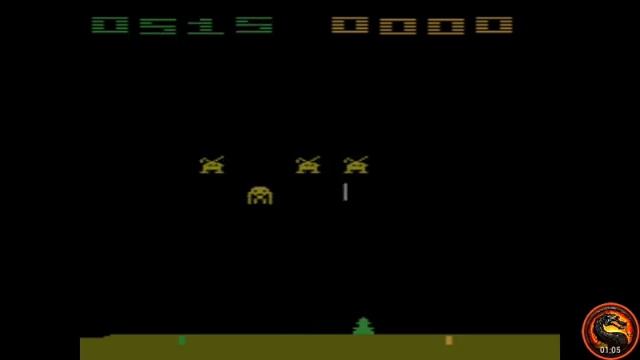 Space Invaders: Game 5 - Atari 2600 Emulated Novice/B Mode смотреть онлайн