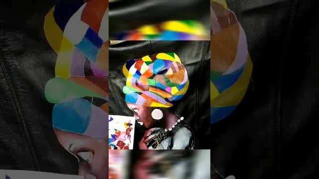 Как рисовать на коже. Рисунок на кожаной куртке акриловыми красками ??? Рисунок красками Decola. смотреть онлайн