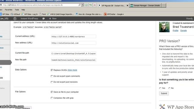 Transfer WordPress To Web Server From Local Host смотреть онлайн