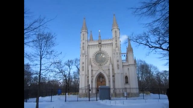 Из Питера на масленицу в Петродворце .Зимняя прогулка. смотреть онлайн