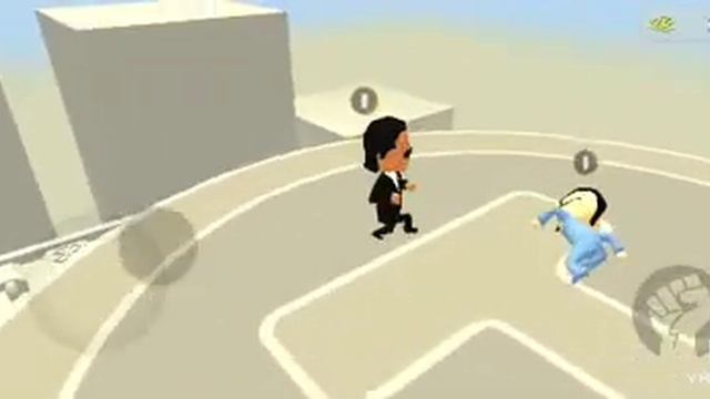 Играю в игру где надо бить🤜🤛 смотреть онлайн