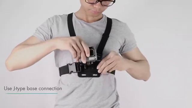 Нагрудное крепление для экшн-камер (GoPro, Sony, Xiomi, SJ Cam, Eken) Chest mount for action camera смотреть онлайн