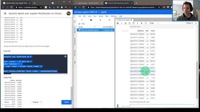 CIS680 - Cloud Applications Development - DataProc/Spark Demo (2/2) смотреть онлайн