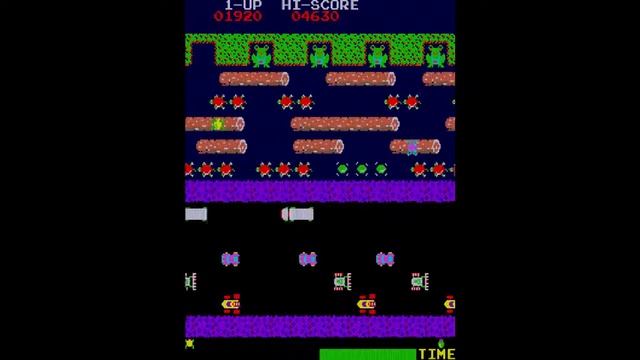 Frogger | 1981 | Arcade | Gameplay | HD 720p 60FPS смотреть онлайн