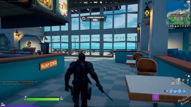 Serve Fishstick and His Date a Fancy Dinner at Any Restaurant (1) - Fortnite Week 11 Challenges смотреть онлайн