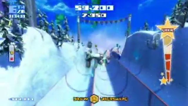 SSX Blur Half Pipe Tricking Gameplay смотреть онлайн