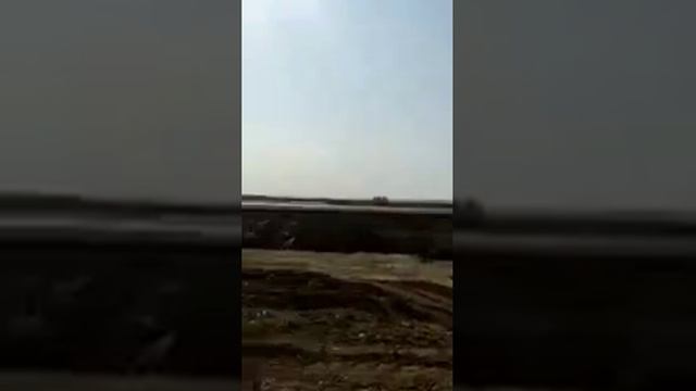 Первый самолет, который приземлился в новом аэропорту в Физули смотреть онлайн