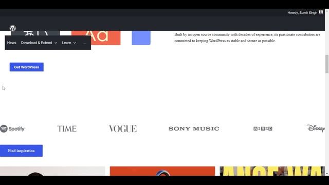 Broken UI on CMS – WordPress org home page смотреть онлайн