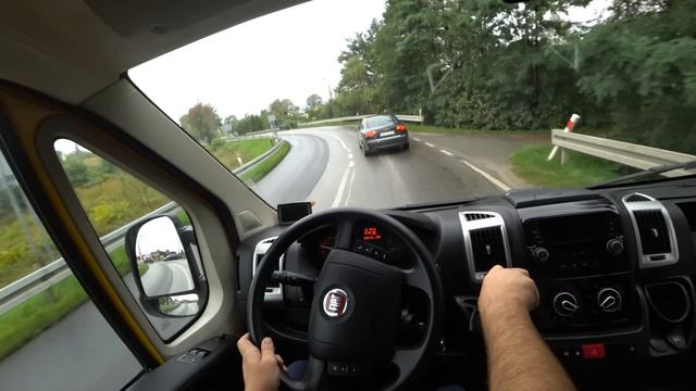 2012 Fiat Ducato 2.3 MultiJet II 130 | Тест-драйв POV 🚐 смотреть онлайн