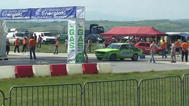 3ος Αγώνας Dragster Πολυκάστρου 2012 Kadett GT/E vs Corsa OPC смотреть онлайн