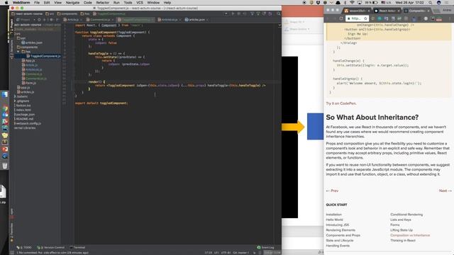 #3rd lesson - ACTUM React.js courses for beginners смотреть онлайн