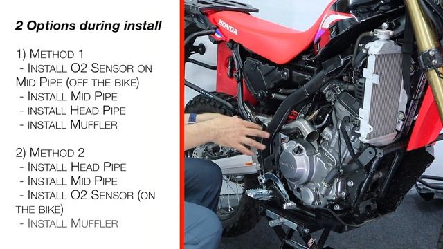 Honda CRF300L Rally Exhaust Upgrade