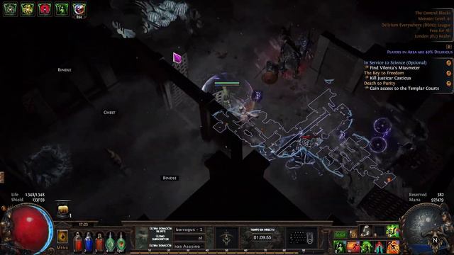 PoE - lvl 39 a 50 - Witch Ocultista Poison Concotion - [Delirium Everywhere 2021] смотреть онлайн