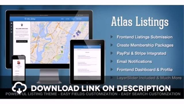 Atlas Directory & Listings Premium WordPress Theme Free Download смотреть онлайн