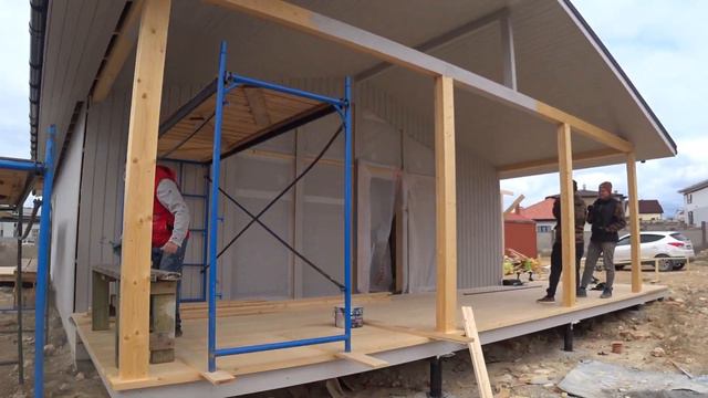 Из чего построить дом в Крыму? Экскурсия с представителем застройщика.