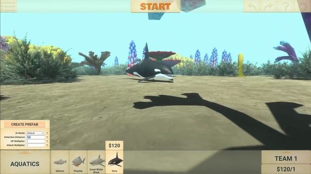 MEGALODON Shark Takes On A Purussaurus - Animal Revolt Battle Simulator