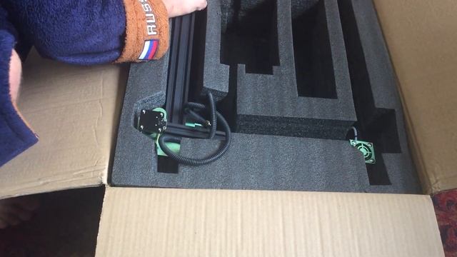распаковка 3d принтера Tevo tornado смотреть онлайн