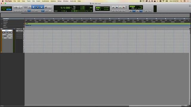 ProTools Tutorial Video 06 MIDI Input Part1 by Drawing смотреть онлайн