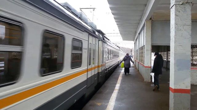 ЭД4М-0487 ЦППК Москва(Киевский вокзал)-Малоярославец смотреть онлайн