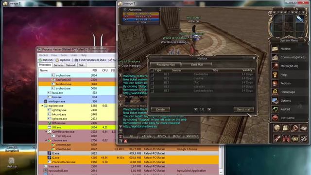 Lineage 2 Hack DUPLICAR ITENS | DUPLE ITENS L2 Process Hack [HD] смотреть онлайн