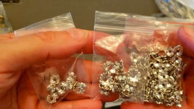 Распаковка. Фурнитура для украшений. Haul jewelry findings. Accessoires des bijoux. смотреть онлайн