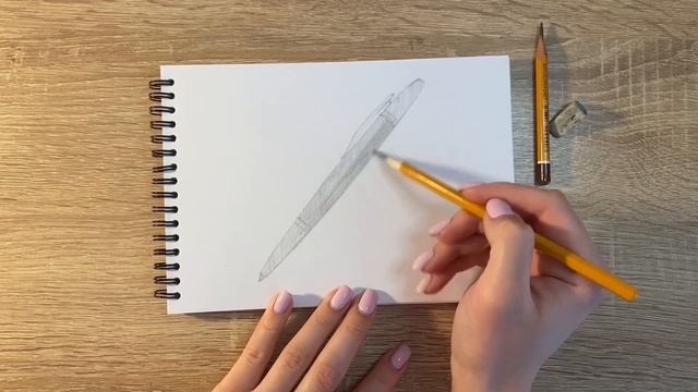 Как нарисовать ручку карандашом | Рисунок для начинающих поэтапно смотреть онлайн
