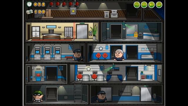 Воришка БОБ. Грабим город вместе с Бобом! Прохождение игры. смотреть онлайн