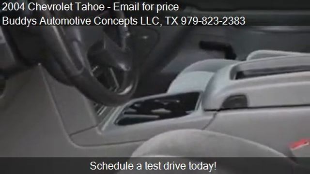 2004 Chevrolet Tahoe for sale in Bryan, TX 77802 at the Budd смотреть онлайн